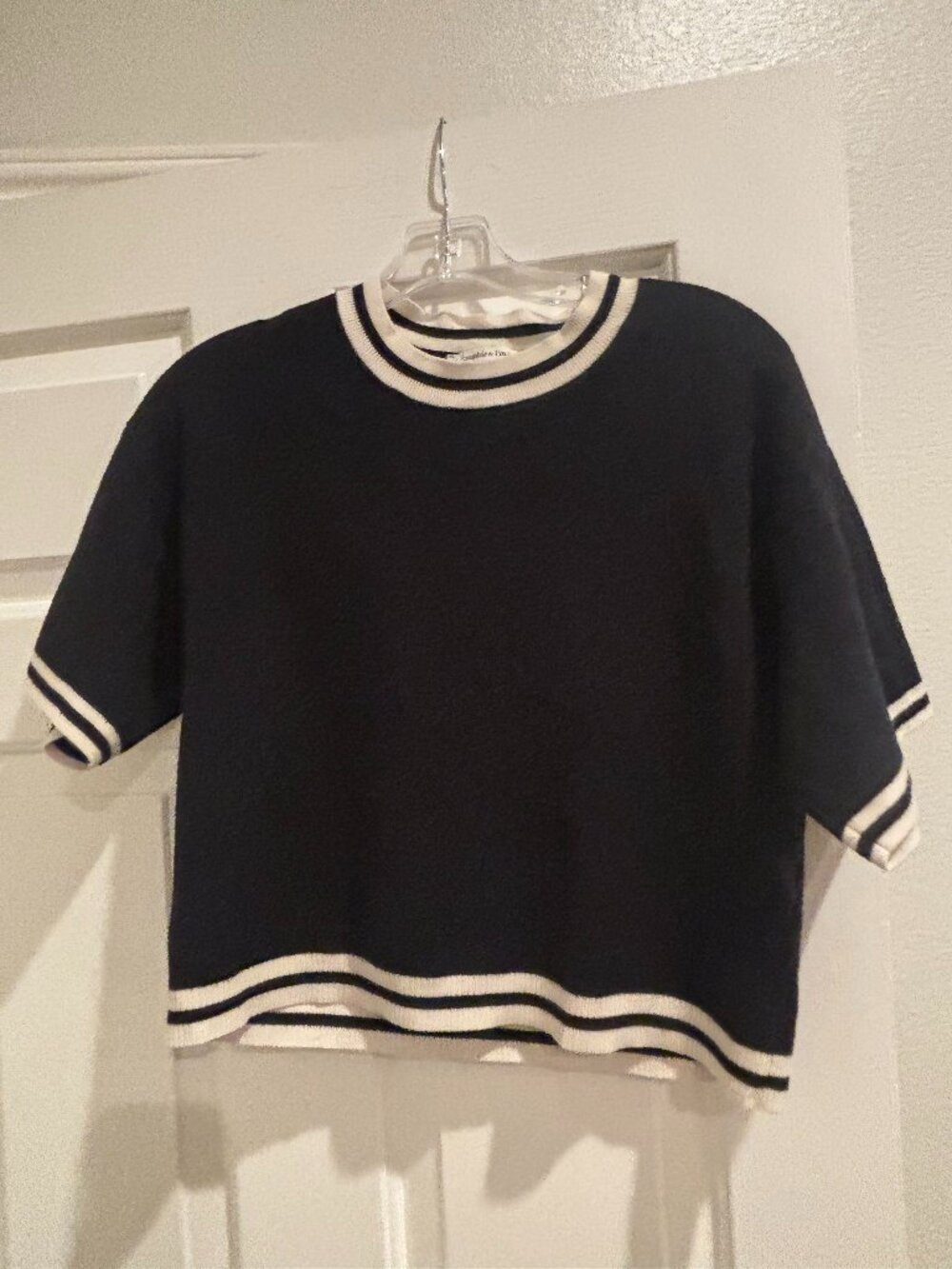 Abercrombie & Fitch - Madeline Crew Sweater Tee - Size S